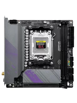 B650I NIGHT DEVIL AMD AM5 socket Ryzen серии 7000 JGINYUE 231391718 купить за 12 143 ₽ в интернет-магазине Wildberries