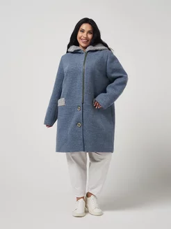 Пальто укороченное демисезонное с капюшоном Cassidy 231404625 купить за 6 153 ₽ в интернет-магазине Wildberries