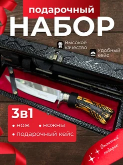 Нож с ножнами туристический в подарочном кейсе Knife Shop 231404848 купить за 1 526 ₽ в интернет-магазине Wildberries