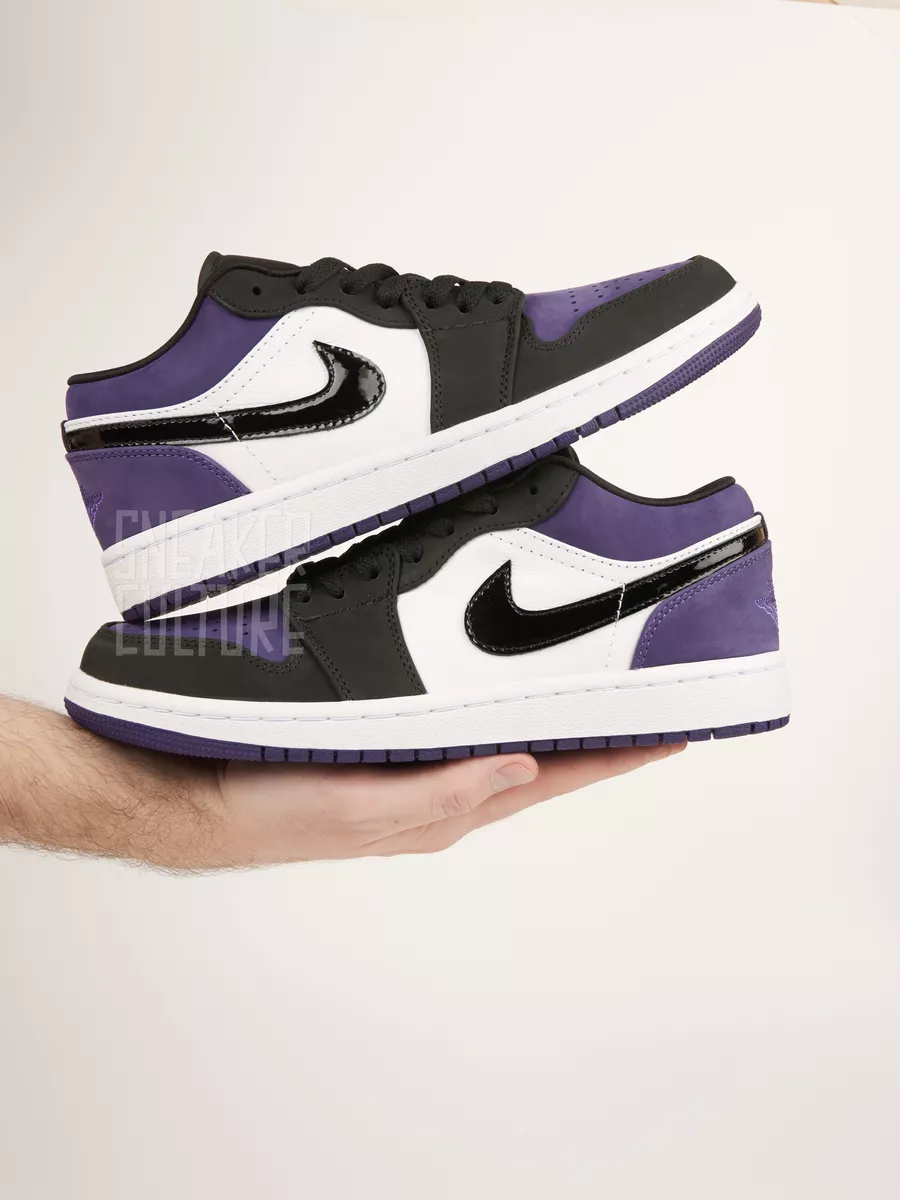 Air jordan 1 court purple low best sale