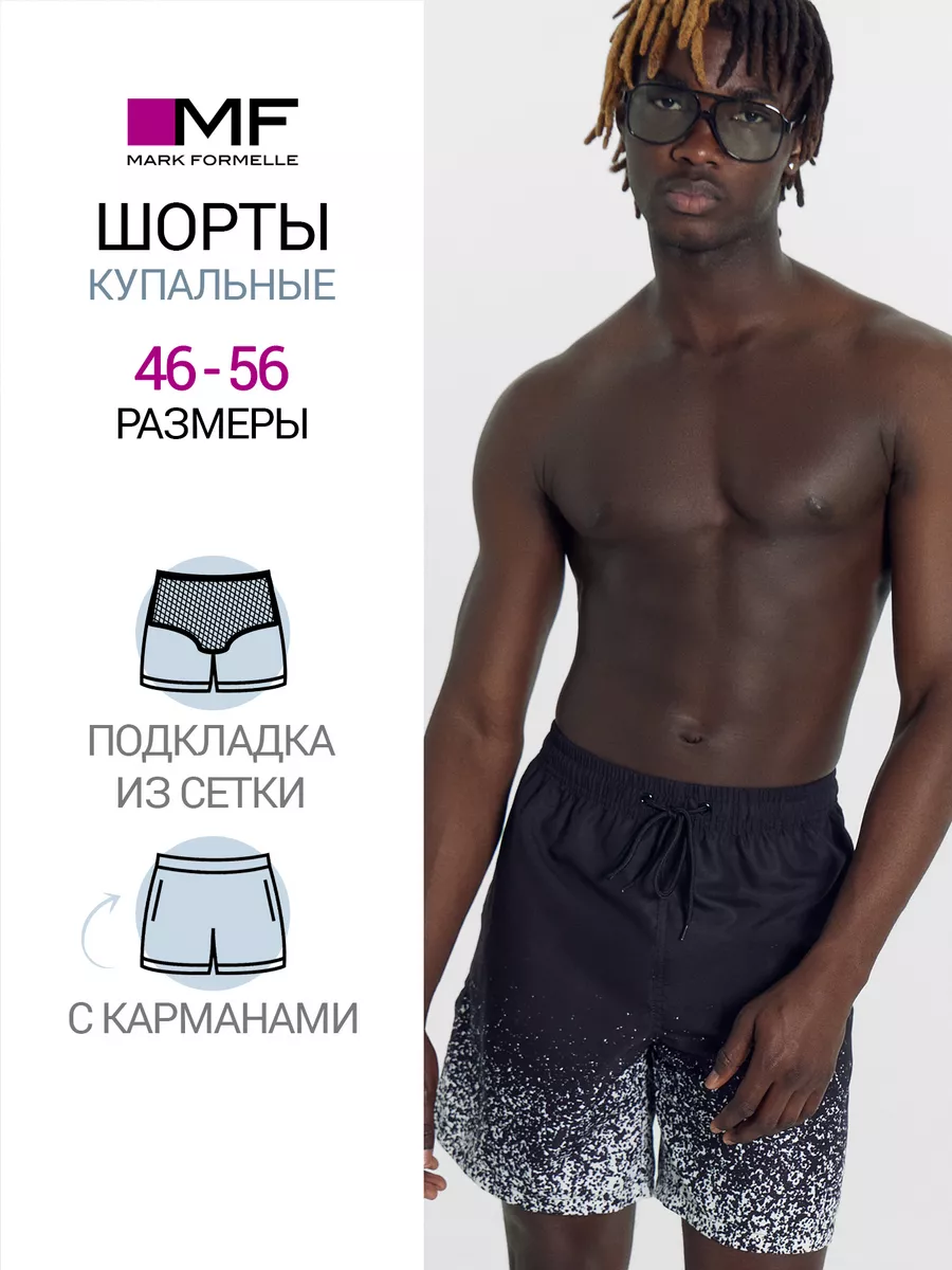 Шорты для мужчин купальные для бассейна на пляж