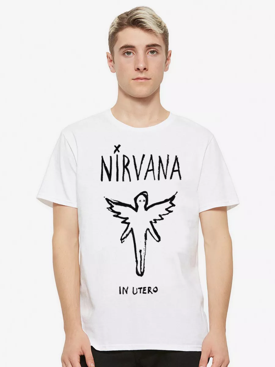 Футболка с принтом Нирвана - In Utero / Nirvana - Ангел
