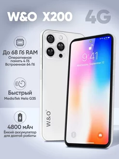 Мобильный Телефон x200 64 GB W&O 231586123 купить за 5 003 ₽ в интернет-магазине Wildberries