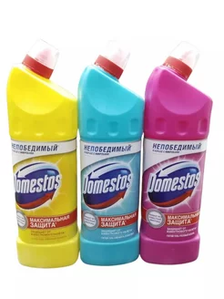 Гель Domestos Свежесть Атлантики, 1 литр 231620847 купить за 83 ₽ в интернет‑магазине Wildberries