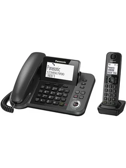 KX-TGF320RUM (Беспроводной телефон DECT с автоответчиком) Panasonic 231635872 купить за 10 567 ₽ в интернет-магазине Wildberries