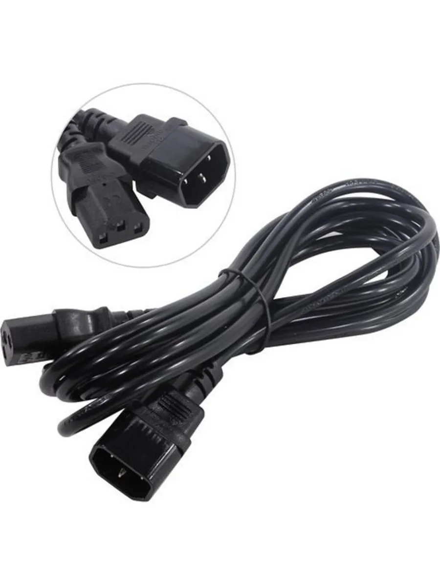 Кабель питания Для ИБП IEC320-C13-IEC320-C14 3м