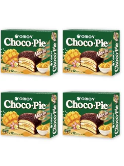 Пирожное Choco Pie манго, 360г, 4уп