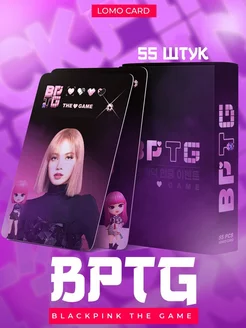 K-поп карточки Lomo Cards Blackpink THE GAME 55 шт