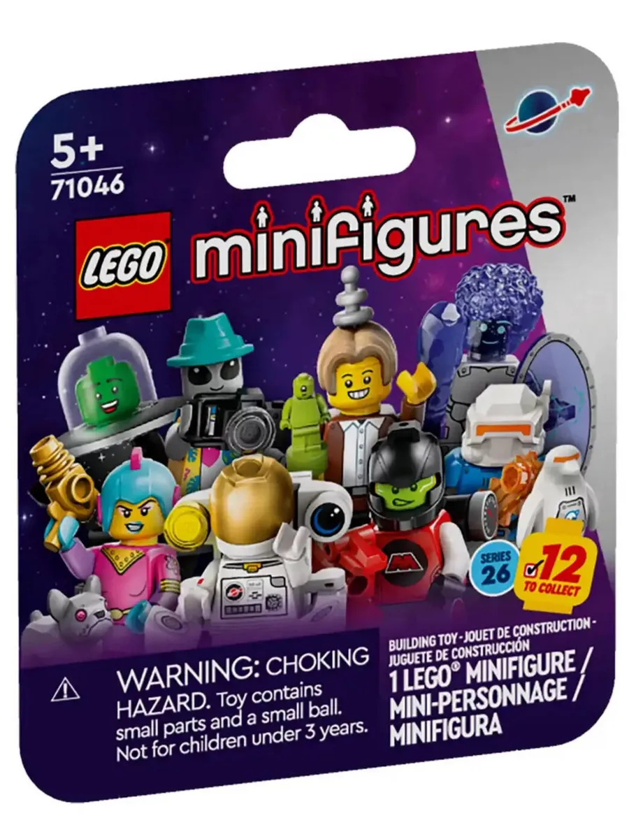 Конструктор LEGO Minifigures 71046 Серия 26 Космос