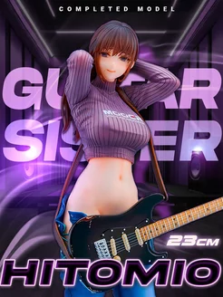 Аниме фигурка Guitar Sister by Hitomio 23 см LAWE MY FIGURE 231708023 купить за 2 363 ₽ в интернет-магазине Wildberries