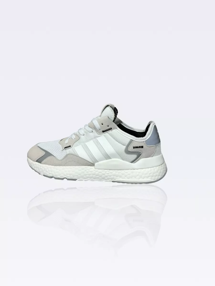 Adidas Nite Jogger White Gray ZEBRA SHOP 231719137 1 199 Wildberries