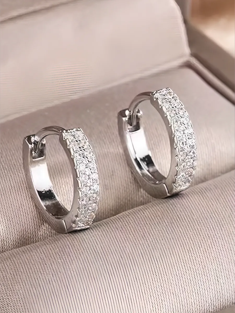 Серьги бижутерия конго