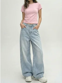 Джинсы широкие багги оверсайз