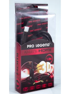 Кабель HDMI M - HDMI M, 1 m OX-HDMI1V1.4LX, ver 2.0 Pro Legend 231802133 купить за 188 ₽ в интернет-магазине Wildberries