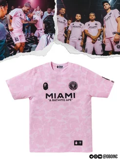 Футболка Inter Miami BAPE 231824538 купить за 2 243 ₽ в интернет-магазине Wildberries