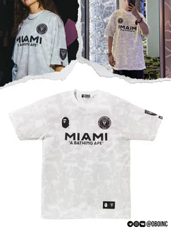 Футболка Inter Miami BAPE 231842561 купить за 2 243 ₽ в интернет-магазине Wildberries