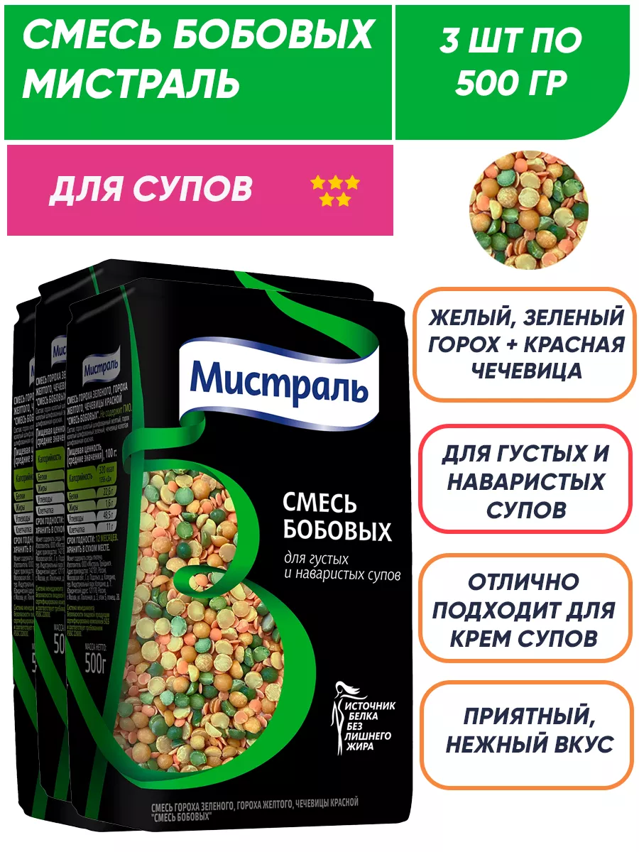 Рецепт из смеси бобовых мистраль. Рецепт из смеси бобовых мистраль