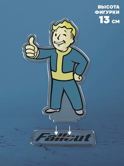 Акриловая фигурка сериал Fallout Волт-Бой Ru-print 231865041 купить за 332 ₽ в интернет-магазине Wildberries