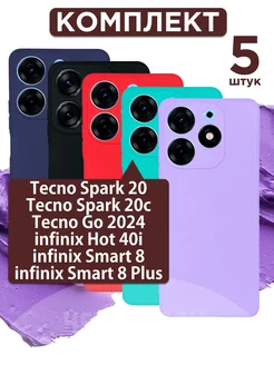 Чехол Spark 20, Spark Go 2024, infinix Hot 40i