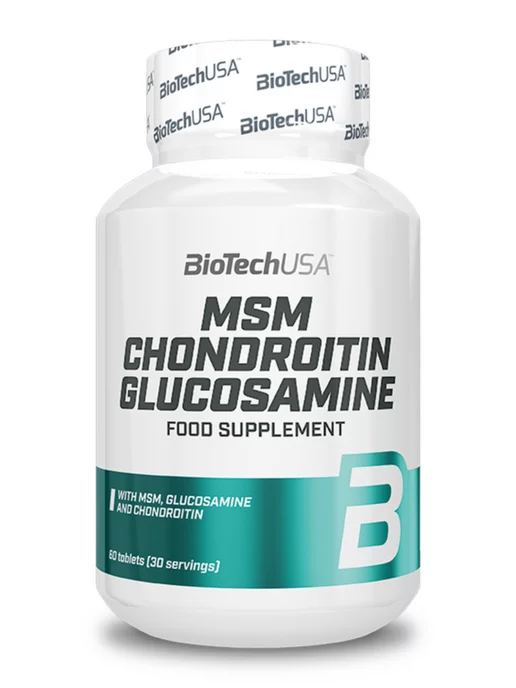 BioTechUSA Комплекс MSM Chondroitin Glucosamine Biotech 60 таблеток