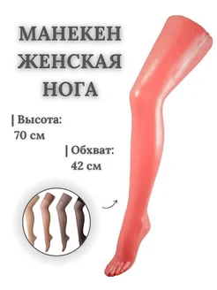 Манекен-нога женская h 70 см 231941852 купить за 478 ₽ в интернет-магазине Wildberries