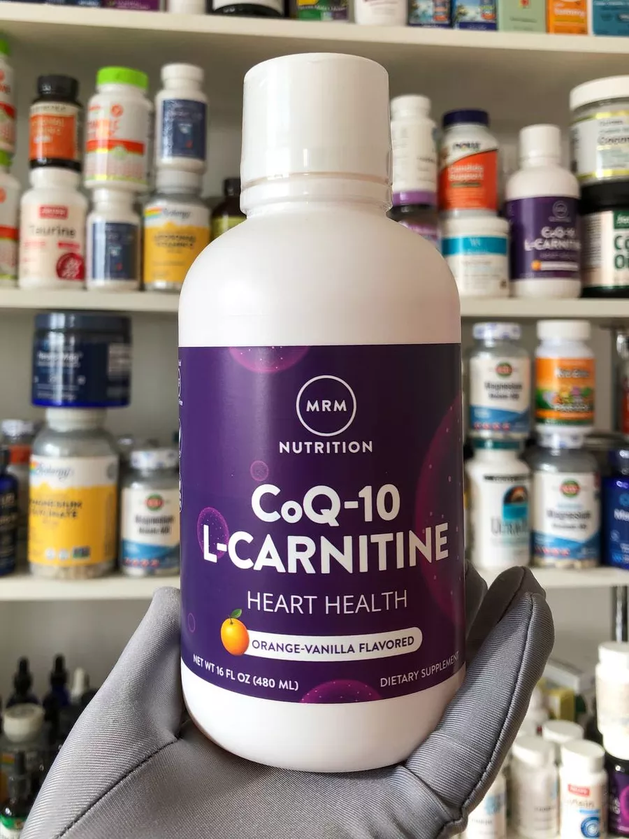 CoQ 10 L Carnitine КоэнзимQ10 с L-карнитином жидкий MRM, Nutrition  231966246 купить за 4721 ₽ в интернет-магазине Wildberries