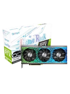 Видеокарта GeForce RTX 3080 GameRock 10GB Palit 231966365 купить за 63 296 ₽ в интернет-магазине Wildberries