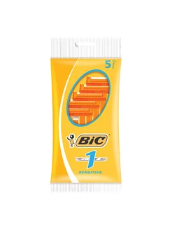 Станок для бритья Бик Sensitive 5 шт Bic 231976197 купить за 173 ₽ в интернет-магазине Wildberries