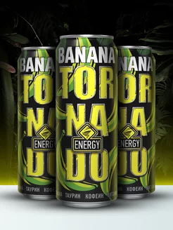 Энергетик Tornado Energy Banana 3 шт