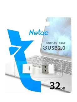 Флеш-накопитель USB 32Gb Netac U116 mini белый Netac 232029335 купить за 374 ₽ в интернет-магазине Wildberries