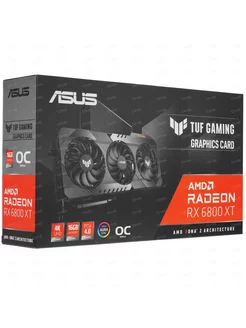 Видеокарта AMD Radeon RX 6800 XT TUF Gaming OC Edition Asus 232043318 купить за 51 495 ₽ в интернет-магазине Wildberries