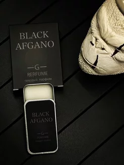 твердые духи мужские Black Afgano сухой парфюм