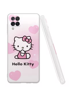 Чехол на Samsung A12 с принтом Hello Kitty