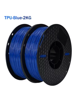 TPU 95A Blue,1.75мм, пластик Filamentarno 2KG KINGROON 232147927 купить за 3 215 ₽ в интернет-магазине Wildberries