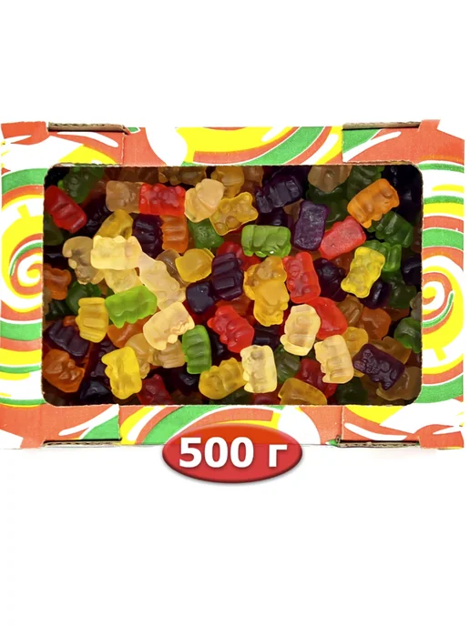 Русский Кондитер Мармелад жевательный Мишки 500гр, 500 г, фото 3