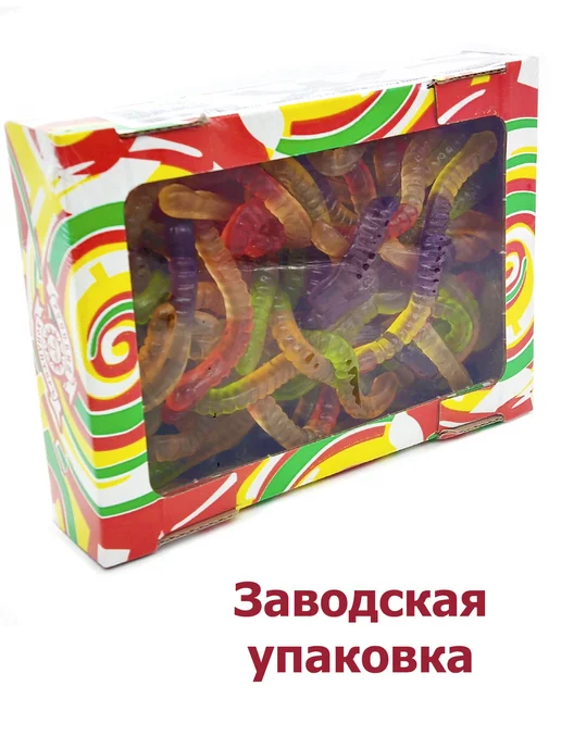 Русский Кондитер Мармелад жевательный Червяки 500гр, 500 г, фото 4