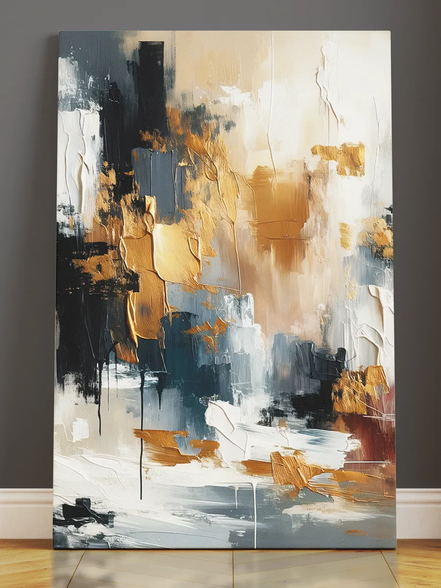 Картина 70х110 см на холсте большая "Абстракция"