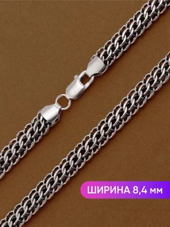 Мужская серебряная цепочка Питон 925 Camellia Jewelry 232209004 купить за 9 445 ₽ в интернет-магазине Wildberries