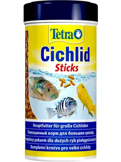 Корм палочки Cichlid Sticks аквариумных рыб цихлид 250мл 4шт