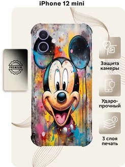 Чехол с принтом Микки маус на iPhone 12 mini