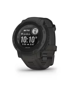 Умные часы Instinct 2 Solar Graphite Garmin 232361728 купить за 36 069 ₽ в интернет-магазине Wildberries