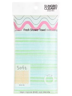 Fresh Shower Towel Мочалка для душа 28х100см