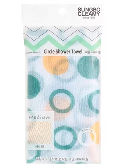 Circle Shower Towel Мочалка для душа 28х95