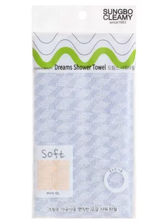 Dreams Shower Towel Мочалка для душа 28х90