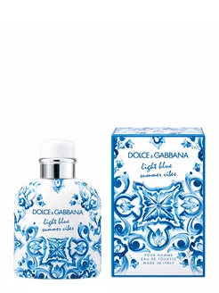 Dolce&Gabbana Light Blue Summer Vibes Pour Homme премиум 232398041 купить за 1 623 ₽ в интернет-магазине Wildberries