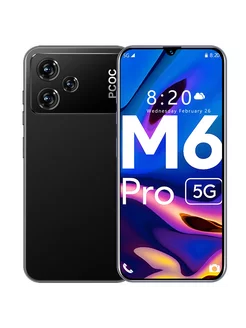 Смартфон 3G M6PRO 2+16 с большим экраном 7,3 дюйма 232412972 купить за 5 640 ₽ в интернет-магазине Wildberries