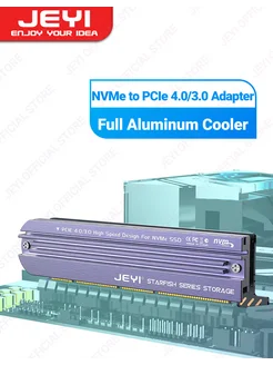 Плата адаптера M.2 NVME ssd PCIe X4 X8 X16. JEYI 232413411 купить за 701 ₽ в интернет-магазине Wildberries