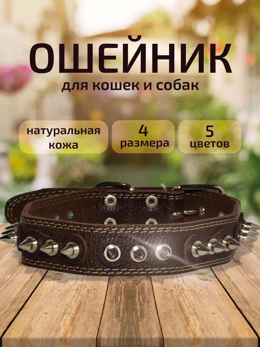 Ошейник для собак с шипами...