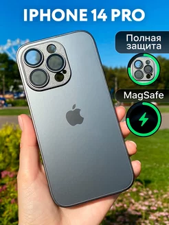 Чехол на iphone 14 PRO стеклянный