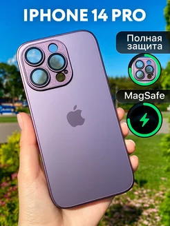 Чехол на iphone 14 PRO стеклянный